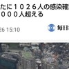 「感染3日ぶりに1000人を越えた」と平気でダメ文章を書く新聞