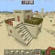 2階が玄関 な砂漠の家の作り方 マイクラ Sくんのminecraft 2階が玄関 な砂漠の家の作り方 マイクラ Sくんのminecraft