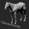 年賀状はBlenderでつくろう！【特別付録：馬の3Dモデル】