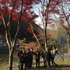 秋合宿で紅葉を満喫