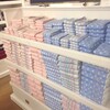 タオルの陳列なんかキレイ。Towel display something beautiful of.