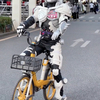 【コスプレ】大変身！エグゼイド(仮面ライダー)は自転車で登場しました