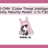 CTI-CMM（Cyber Threat Intelligence Capability Maturity Model）についてまとめます