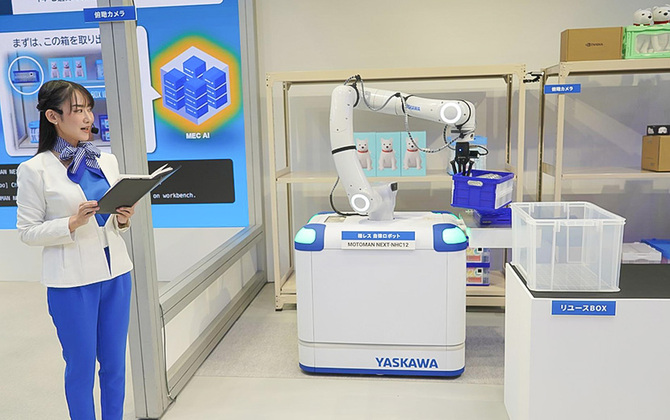 人とロボットが協働する未来を目指して。国際ロボット展でオフィス向けフィジカルAIのデモンストレーションを披露