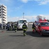 四日市市消防本部が複合災害対応訓練を実施しました。