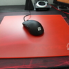 【SkyPAD RED Glass 2.0 】デンマークのハンドメイドマウスパッド!!! 