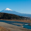 富士川と富士山