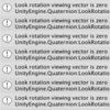 "Look rotation viewing vector is zero"というログを吐くバグ