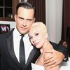 Lady Gaga and Cheyenne Jackson reportedly shot scenes on Sunday