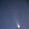 光害の夕空でレモン彗星（C/2025 A6）を撮影しました