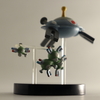 【レビュー】立体ポケモン図鑑 DP 05 「CAPSULE 3 コイル レアコイル ジバコイル」【カプセルトイ】