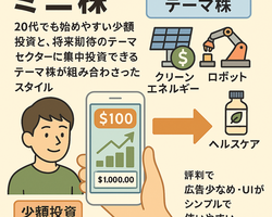 🎯 ミニ株＆テーマ株で“推し企業に投資”する時代へ！Z世代の新スタイルを徹底解説