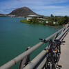 美しい海を眺めながらの帰り道 -オアフ島でサイクリング(3) 