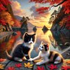 紅葉散歩シリーズ～静かな海辺
