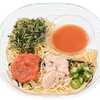 セブンイレブンから「冷製パスタ 明太子と蒸し鶏と大葉」が新登場！明太子と昆布だしを組み合わせた和風ソースの新商品