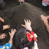 たんぽぽこどもの園の夏祭り.  Sommerfest der Kindergarten 