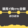 【2023年】独身パートが競馬で負けた金額まとめ