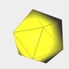 Three.js　 IcosahedronGeometry(正２０面体)