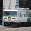 185系 リレー号塗装復活‼ 185系 5編成を並べた撮影会も開催