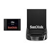 SanDisk 内蔵 2.5インチ SSD/SSD Ultra 3D 1TB SATA3.0 / PS4 メーカー動作確認済 / SDSSDH3-1T00-G25 + 16GB USBメモリセット