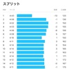 レースペース走15km+ジョグ2km