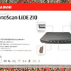 フラッドベッドスキャナー CanoScan LiDE210 到着