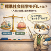 【しろくま社会科学】「標準社会科学モデル」って何？──“人間は白紙”説と、脳・遺伝・文化のガチ殴り合い