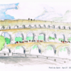 懐かしのスケッチ  Pont du Gard