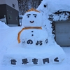 町内会雪だるま