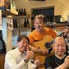 MUSIC〜酒場のギター弾き あらため「てるてるソング」小野塚 テル ♪　7月の「流し」in 呑吉（十日市場）