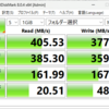 Crystal Disk Markとdiskspd-for-linuxの比較 / USB-SSDデバイスSSD-PUT250U3-BKCを買ってみた