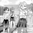 『昼休みに名シーンを再現する女子高生たち』の事。