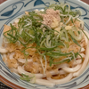 ぶっかけうどん大とさつまいも天