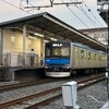 逆井駅入線する、18時13分発普通船橋行き 61618F#東武アーバンパークライン #逆井駅 （東武アーバンパークライン&飛行機好きさん）