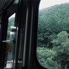 滋賀県へ行く途中で自然が多い。