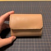 レザークラフトで三つ折財布を作りました！！