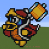 ドット絵設計図 沙羅曼蛇 マインクラフト まふみんのゲームぶろぐ