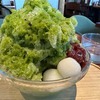 お茶屋さんのかき氷