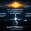 The End of the 340-Year “Time-Driven Becoming” Paradigm — A New Structural Principle of Reality Based on Solar–Lunar Complementarity