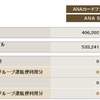 ANA陸マイラー生活19か月目（2017/10）、ファミリーマイルで合計50万マイルを突破