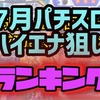 【エナスロ7月版】勝てるパチスロ台ランキング　ハイエナ　天井狙い