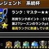 マスターズGP「系統杯」2週目でマスター3（カイザー3）に到達【DQMSL】