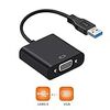 USB VGA 変換 アダプタ USB3.0 VGA 変換 ケーブル USB3.0/2.0 対応 Windows 7/8/10/XP 32-bit 64-bit 1080P 高画質 マルチディスプレイアダプタ プロジェクター PC DVD HDTV用 VGA変換