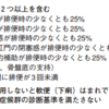 機能性便秘の診断基準（ローマⅢ）