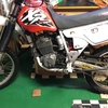 XR250(ME06)　メンテ・社外部品組付け