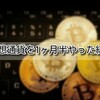 【仮想通貨 結果】初心者が仮想通貨投資を始めて、1ヶ月半経った結果