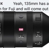 【レンズ】富士フイルムXマウント用『Viltrox 135mm F1.8』近日発売する!?