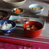焼き鮭と自然薯ごはん