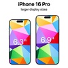 iPhone16 Pro／Pro Maxは、ディスプレイサイズが「6.3／6.8インチ」に拡大？