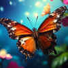 蝶々（昆虫）・ 無料 フリー写真・フリー画像（AI画像生成）